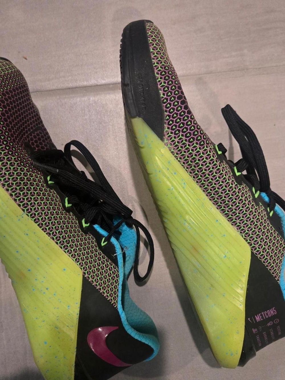 Nike Metcon 5 AMP training shoes size 9.5